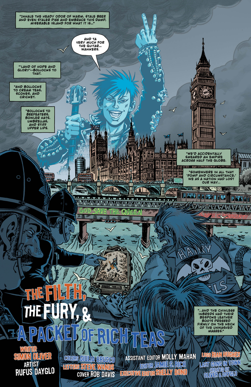 Illustration for article titled Exclusive Vertigo preview: Last Gang In Town revives England’s revolutionary spirit